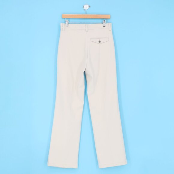 NWT MARTIN ASBJØRN Grey Ace Trousers Vanilla Mid-rise Size IT 46 (US Waist 30) - Picture 5 of 13